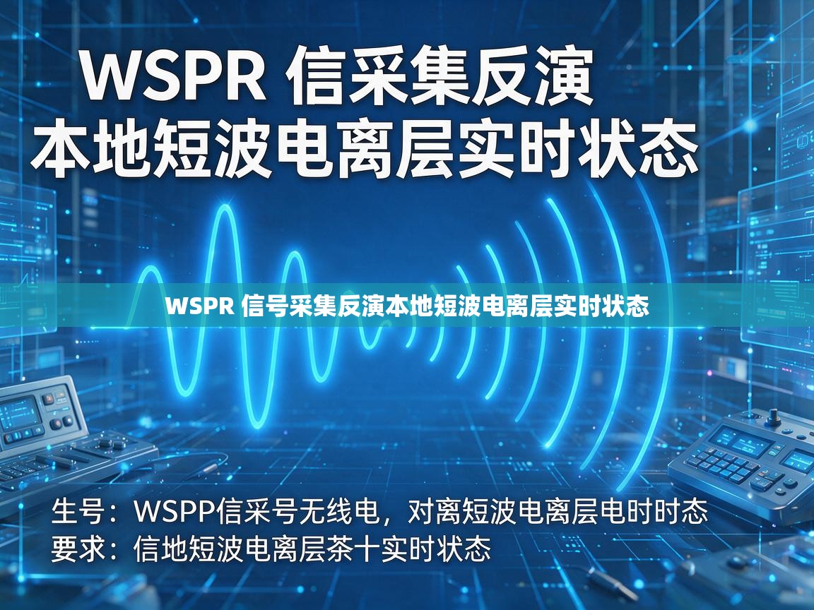WSPR 信号采集反演本地短波电离层实时状态
