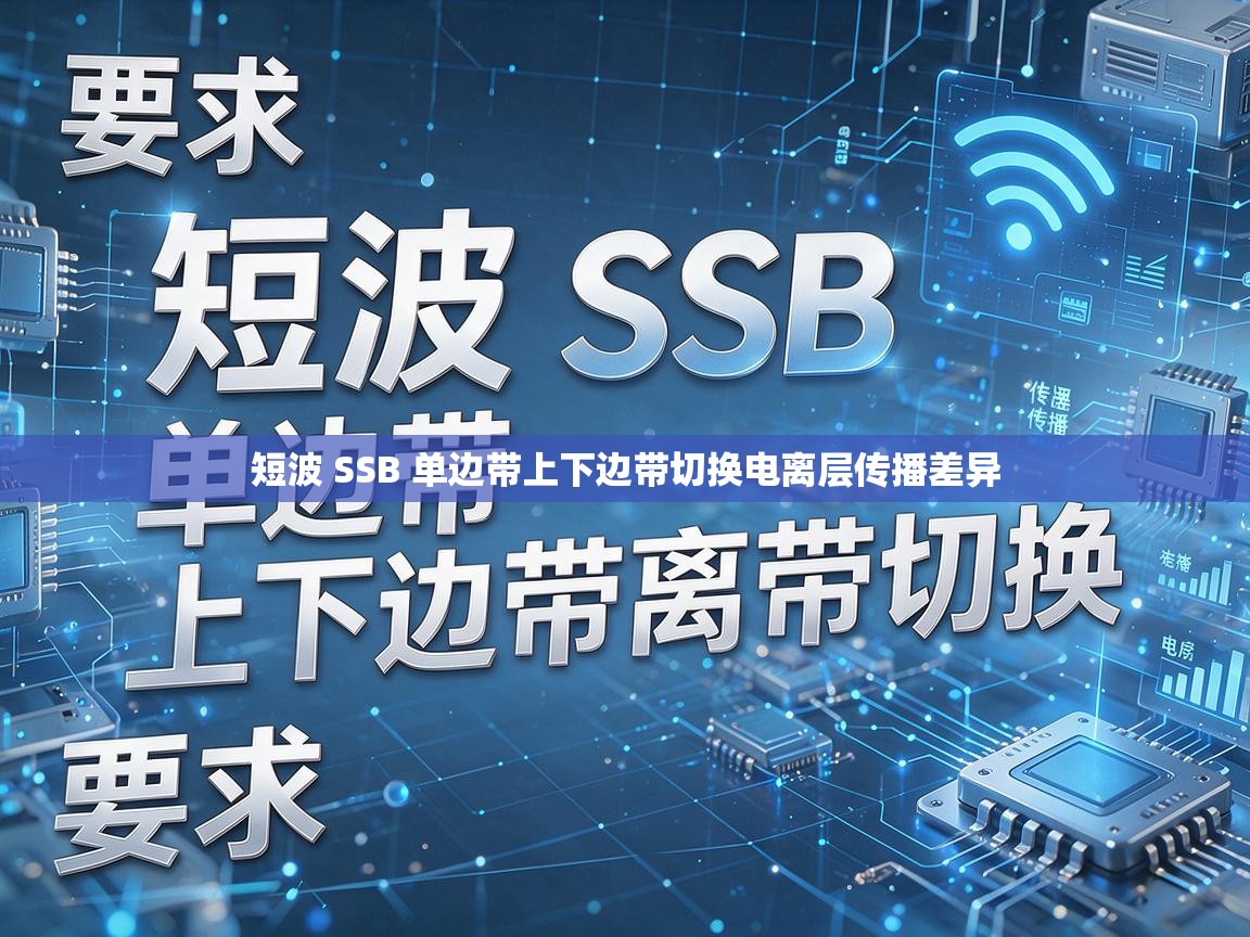 短波 SSB 单边带上下边带切换电离层传播差异