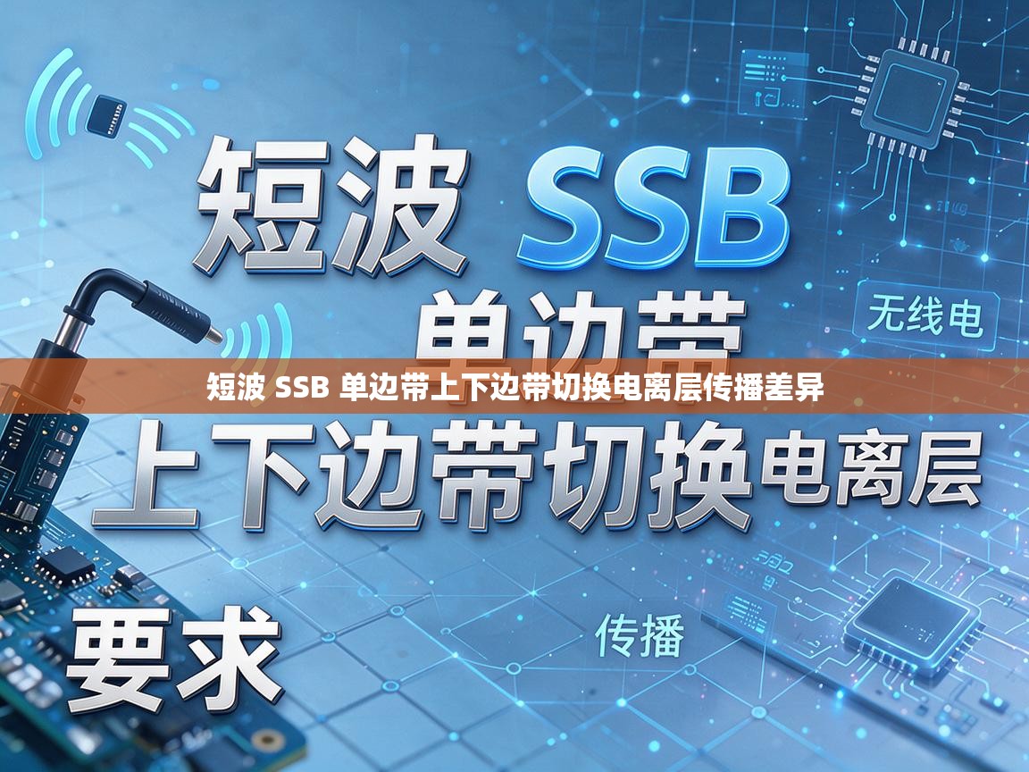 短波 SSB 单边带上下边带切换电离层传播差异